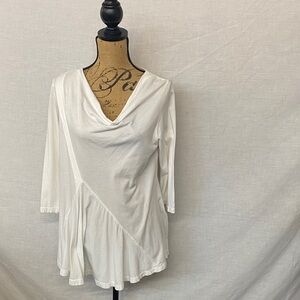 C.M.C White Women's Tunic Top